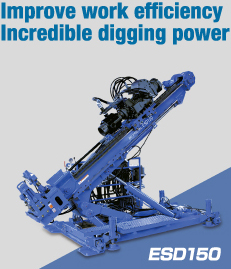 ESD150 Improve work efficiency Incredible digging power